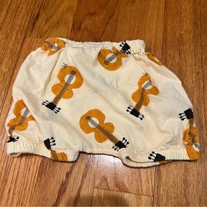 Bobo Choses Bloomer Shorts Acoustic Guitar Print size 9 mos